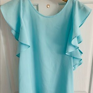 Flutter sleeve top Banana Republic